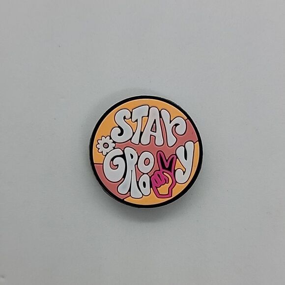 🎈5/$10🎈 PATCHES..CROC CHARMS.. stay groovy.. - Picture 1 of 1